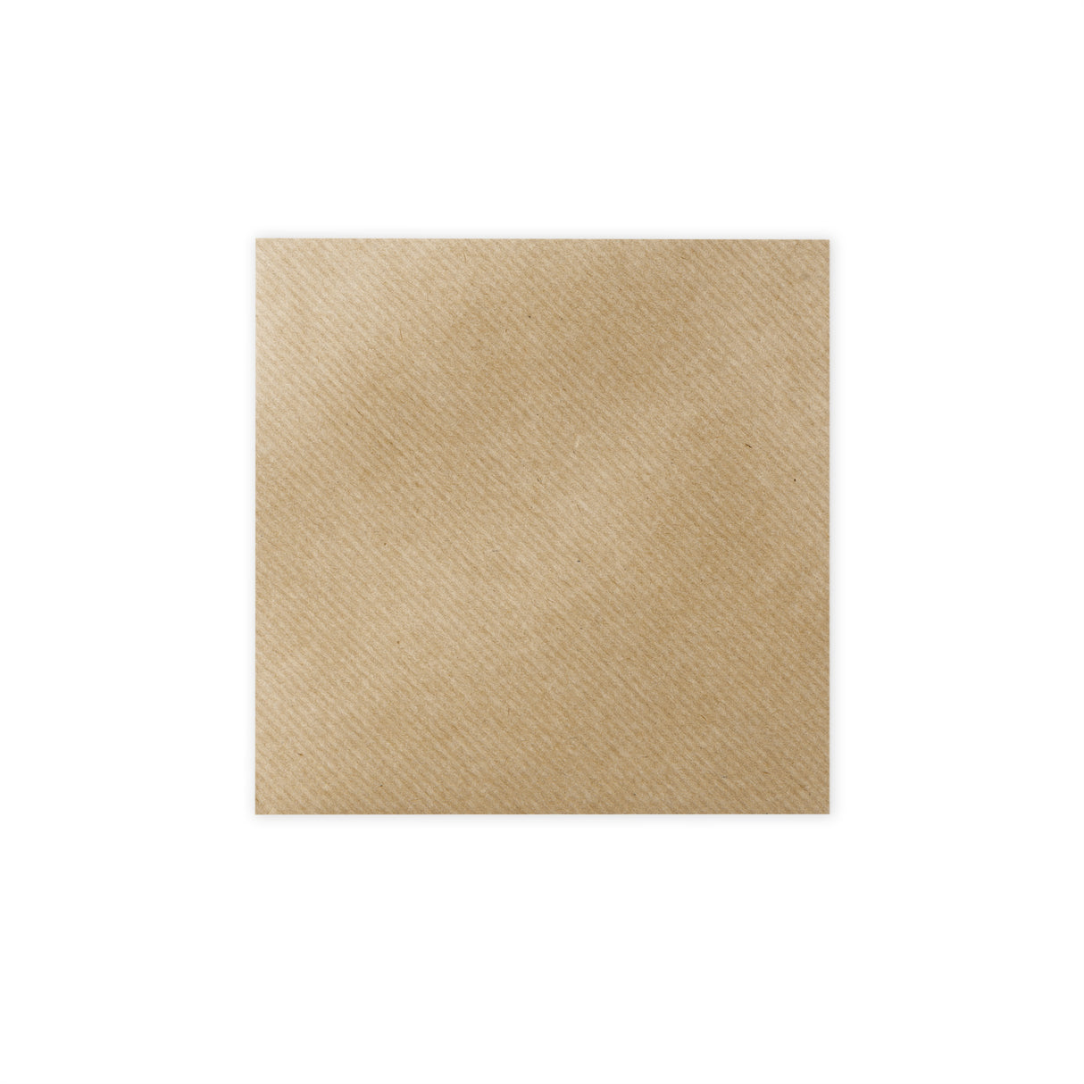 Envelope kraft com linhas 140x140 mm
