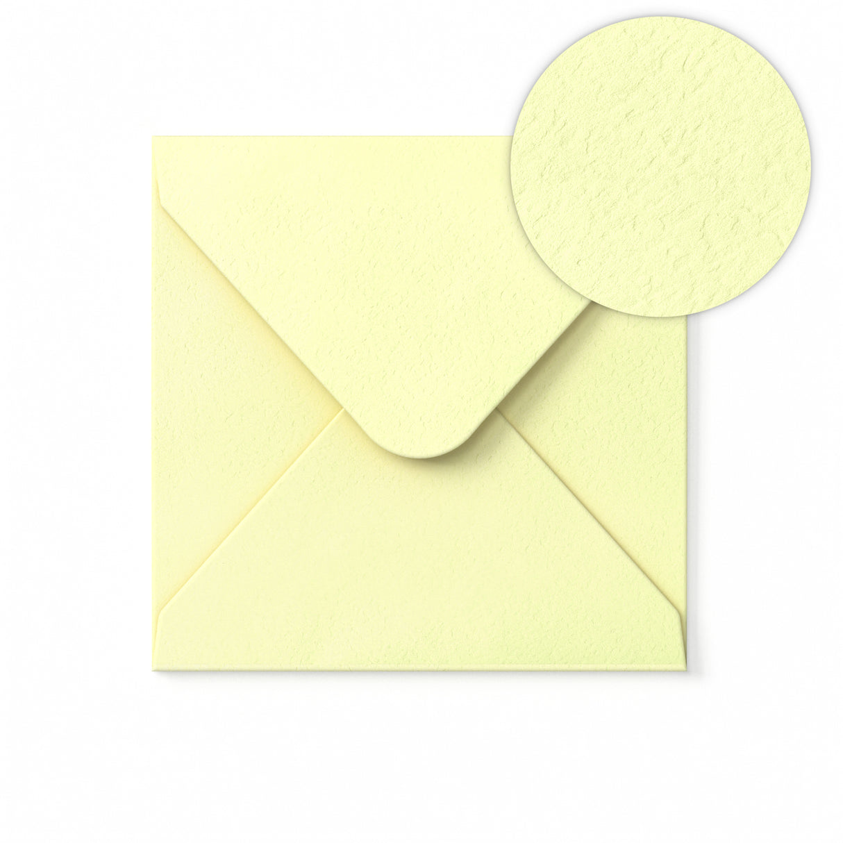 Envelope Marfim com Textura Martelada 155x155 mm