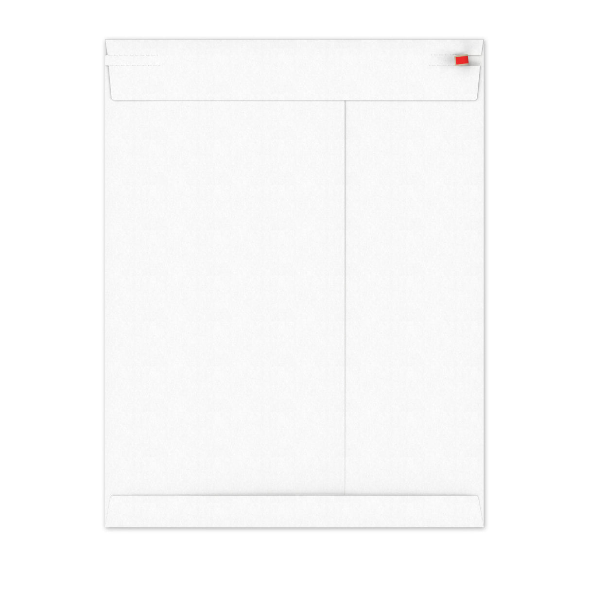 Envelopes rígidos em cartão branco