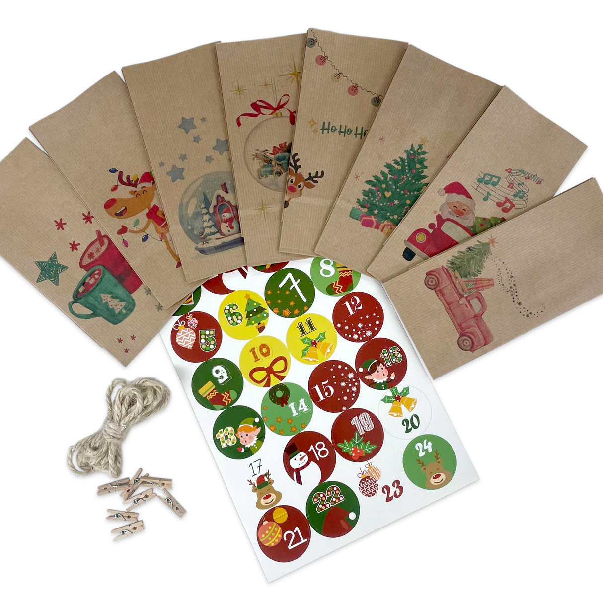 Conjunto Calendário do Advento