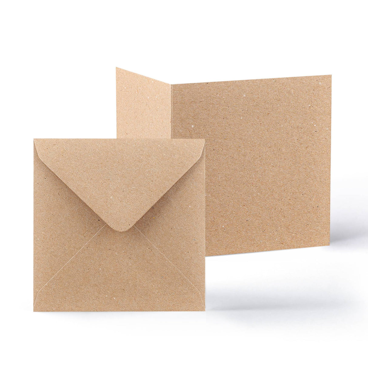 Conjunto de cartões e envelopes kraft