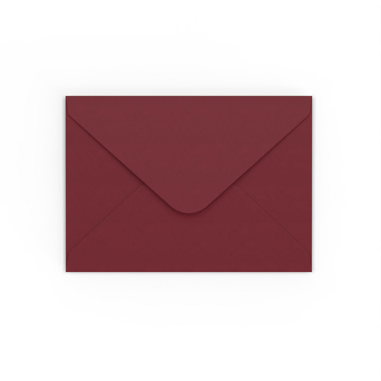 Envelopes cor de bordeaux