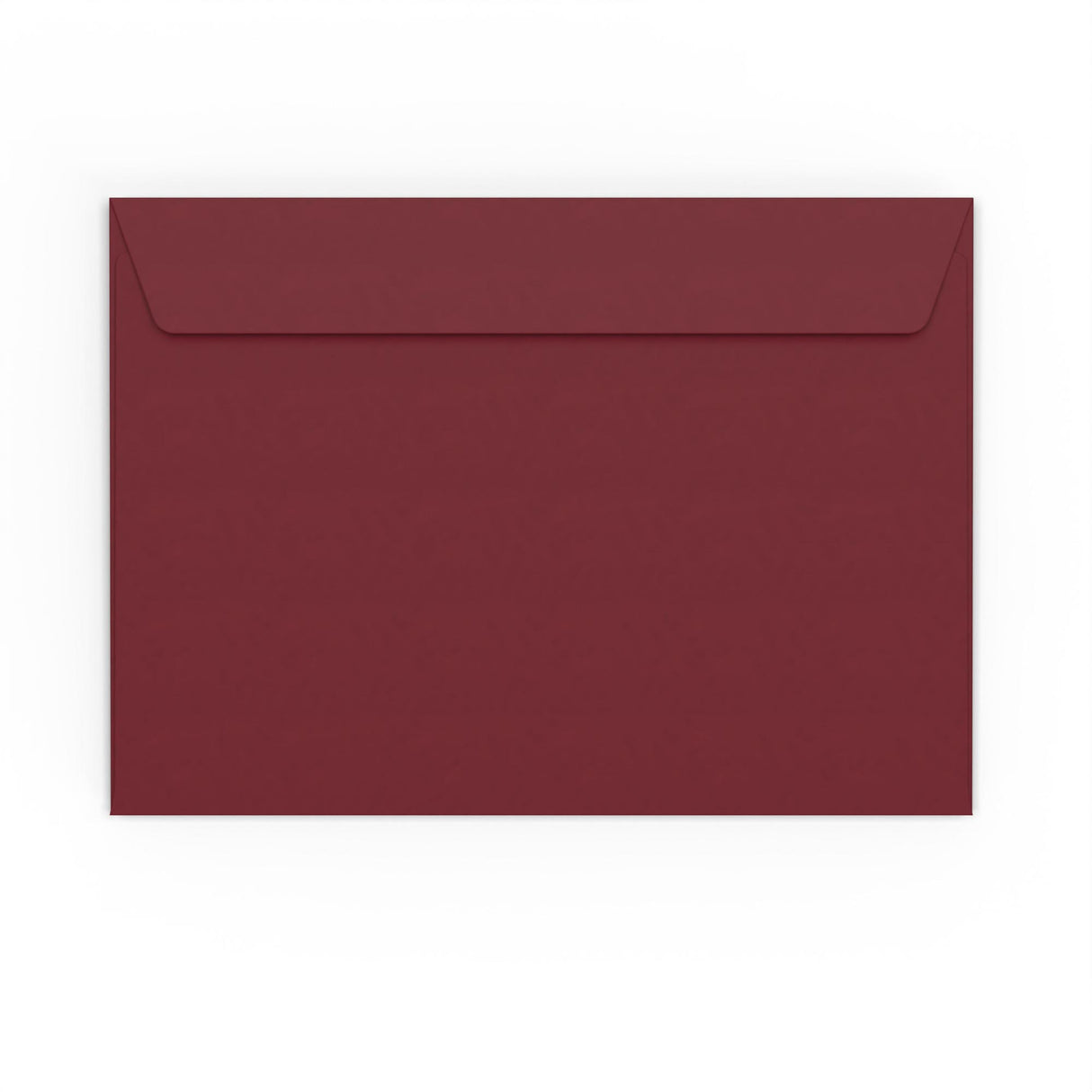Envelopes cor de bordeaux