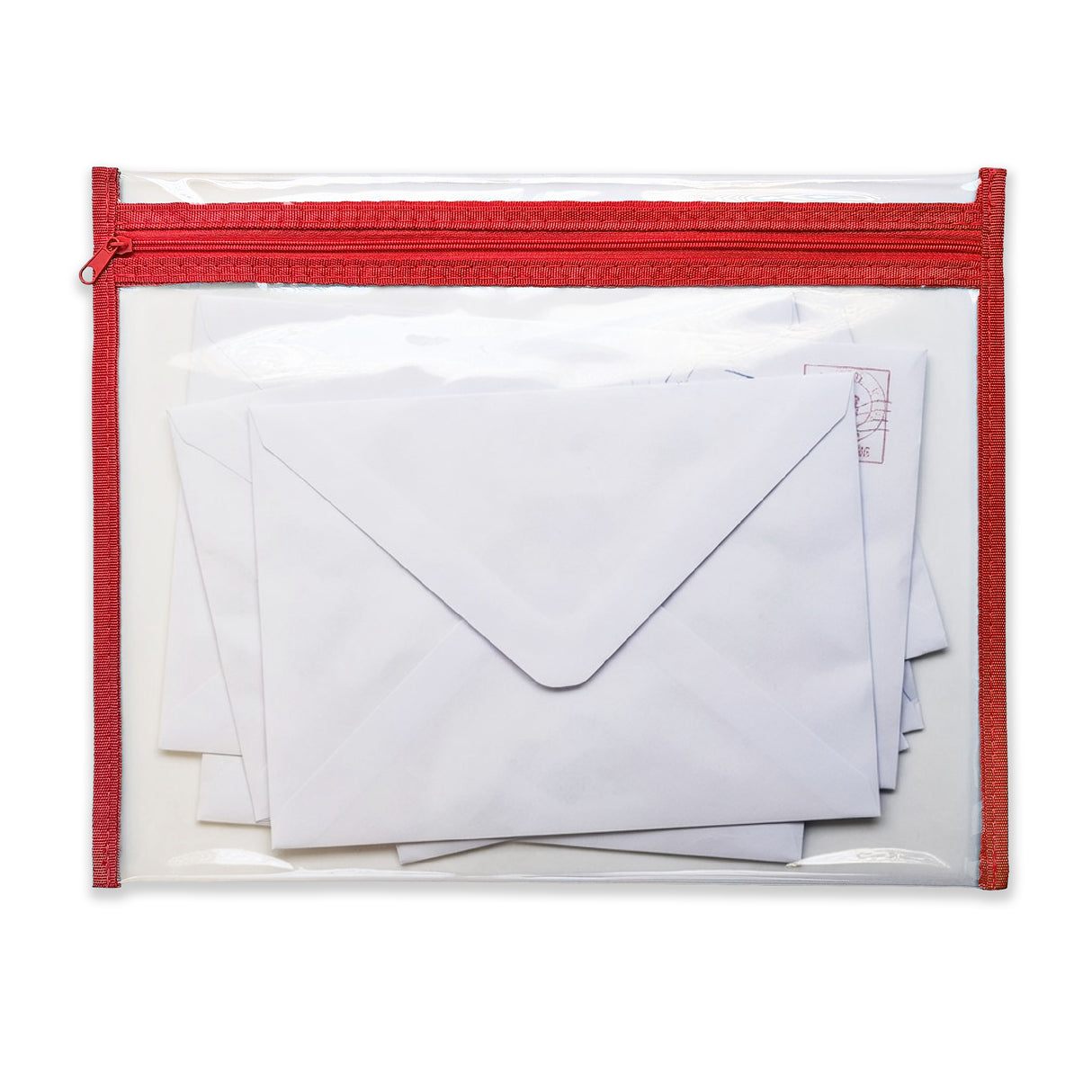 Mala para documentos com fecho de correr