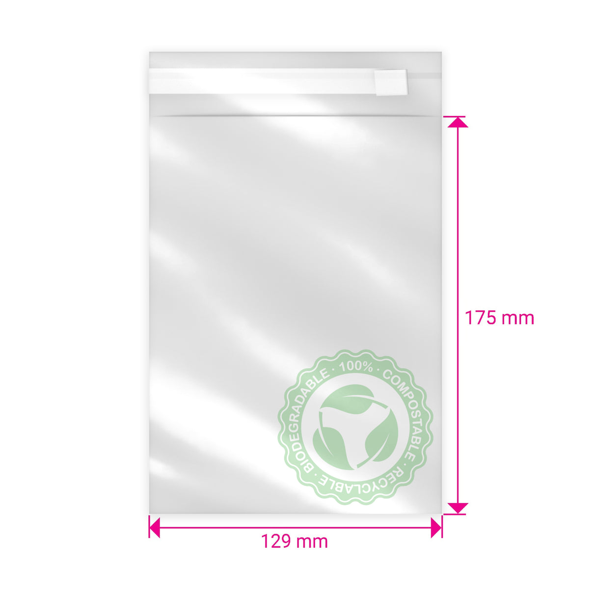 Sacos biodegradáveis (PLA)