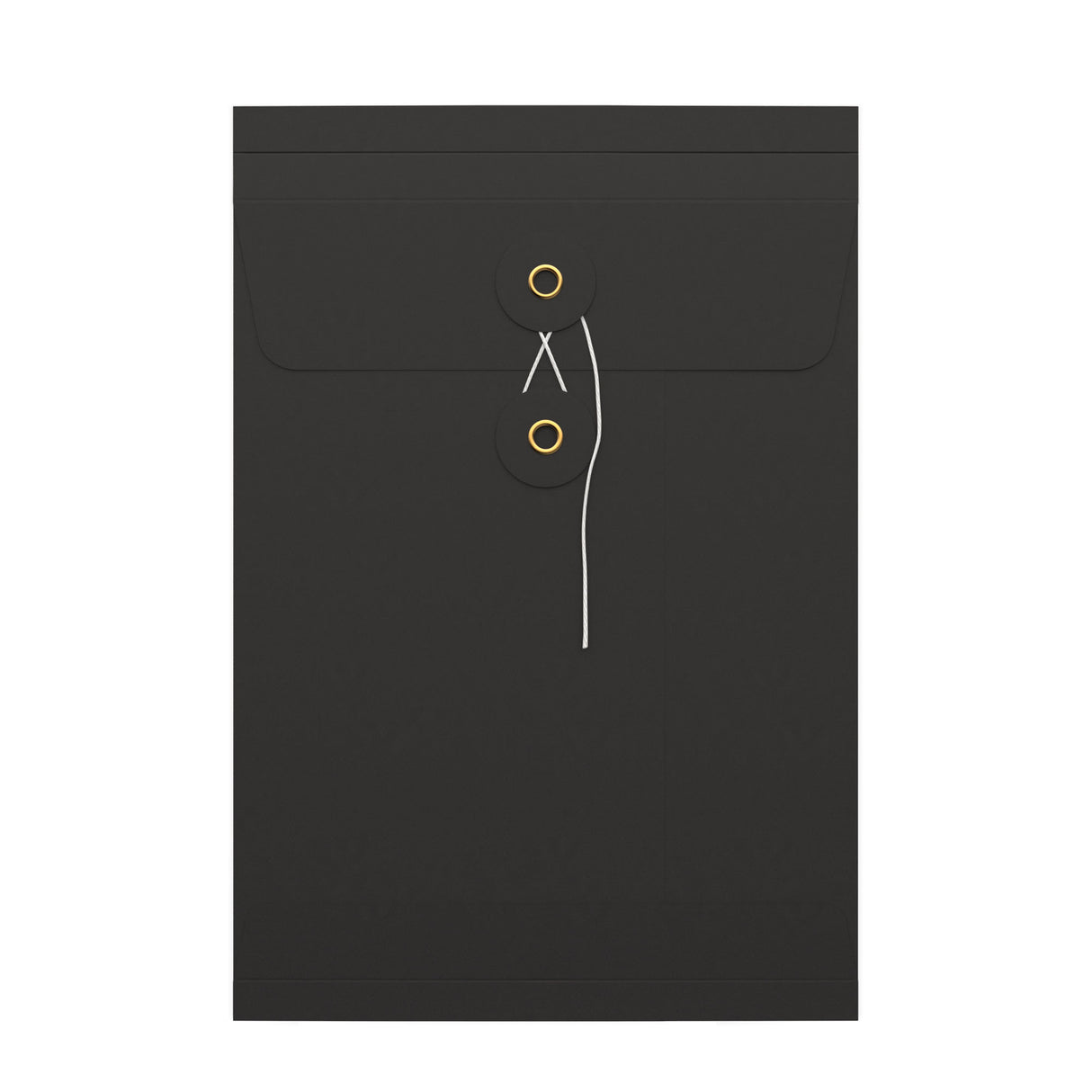 Envelopes com fecho de corda e arruela e reforço