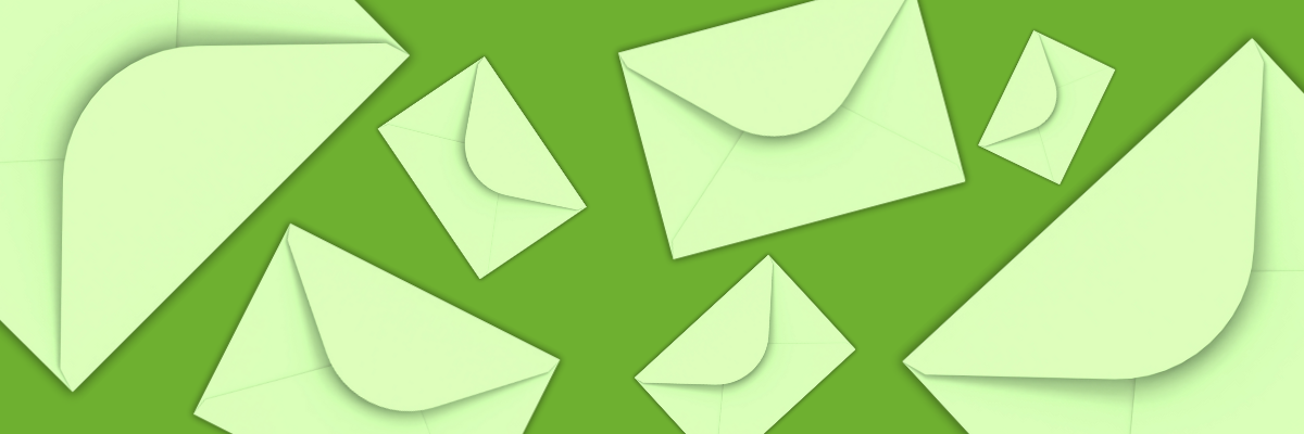 Envelopes de aba redonda