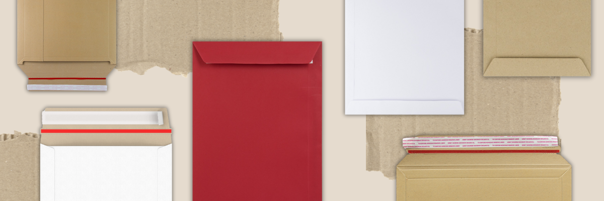 Envelopes de aba reta