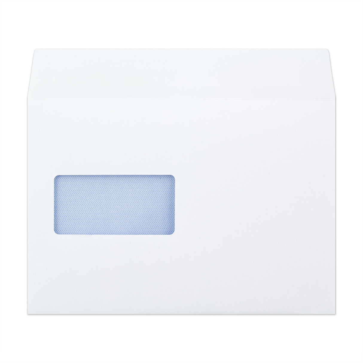 Envelope branco com janela 162x229 mm (C5)