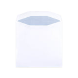 Envelope branco com janela 220x220 mm