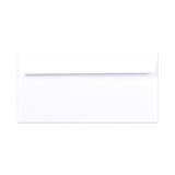 Envelope branco para impressão láser com janela 115x225 mm (DL+)