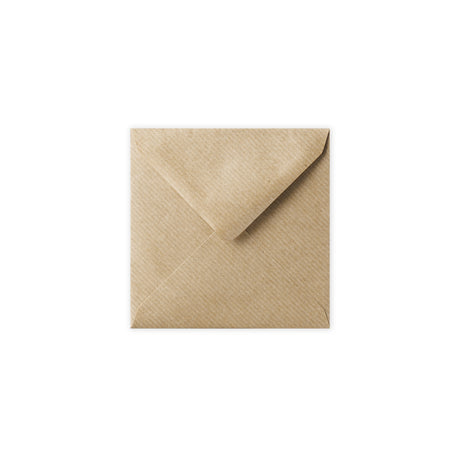 Envelope kraft com linhas 116x116 mm
