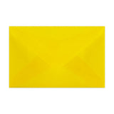 Envelopes coloridos de papel vegetal