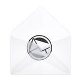 Envelopes coloridos de papel vegetal