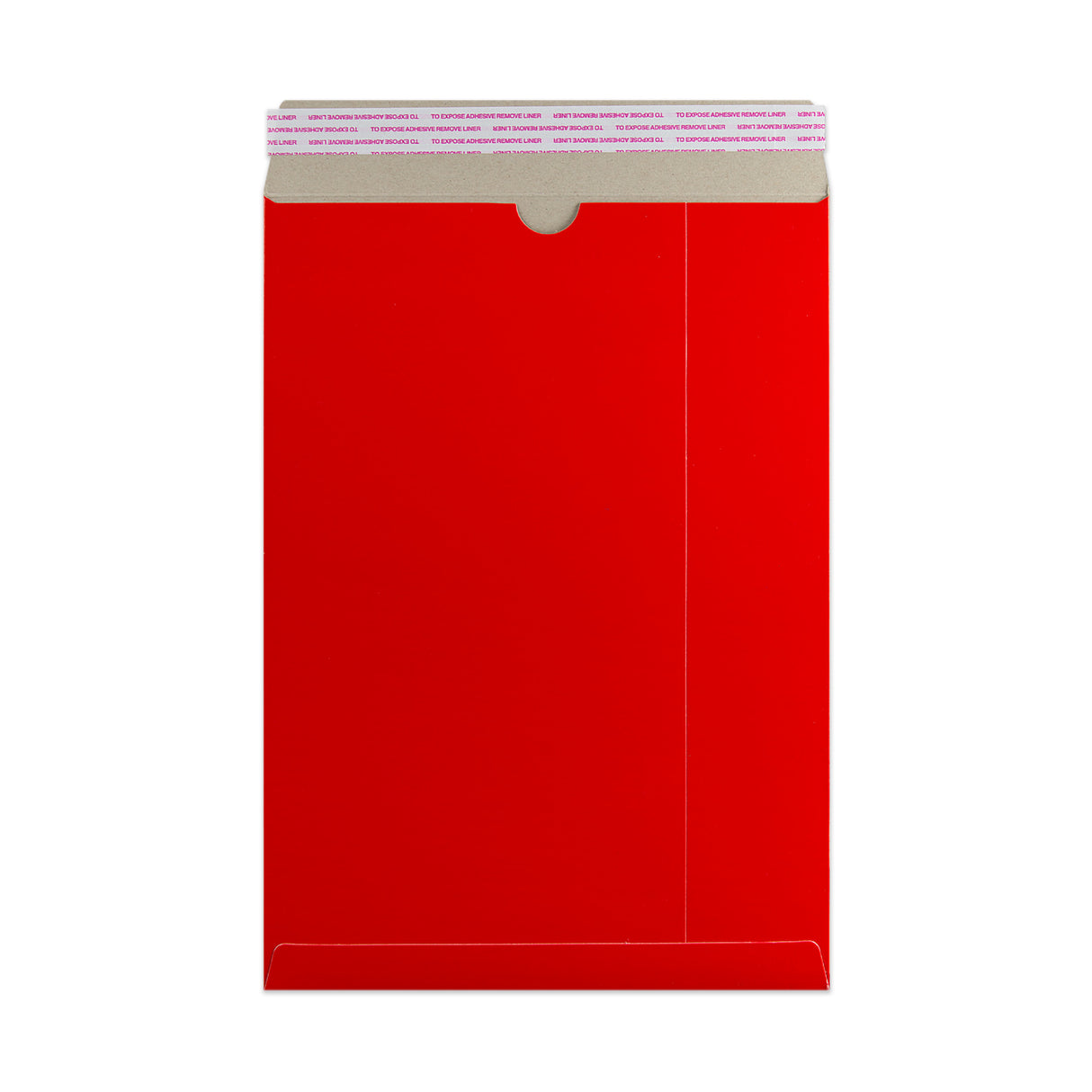 Envelope vermelho em cartão rígido 324X229 mm (C4)