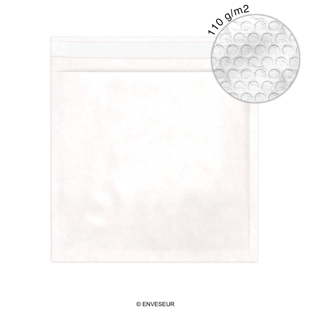 Envelopes almofadados de bolha de papel Kraft - econômico