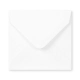 Envelope branco – aba em diamante 100x100 mm