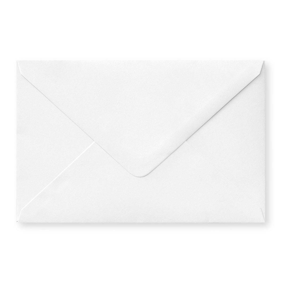 Envelope branco – aba em diamante 121x184 mm