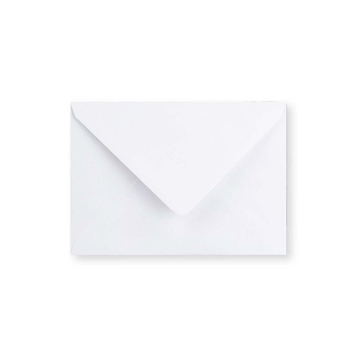 Envelope branco – aba em diamante 125x175 mm