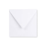 Envelope branco – aba em diamante 175x175 mm