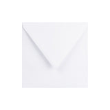 Envelope branco – aba em diamante 175x175 mm