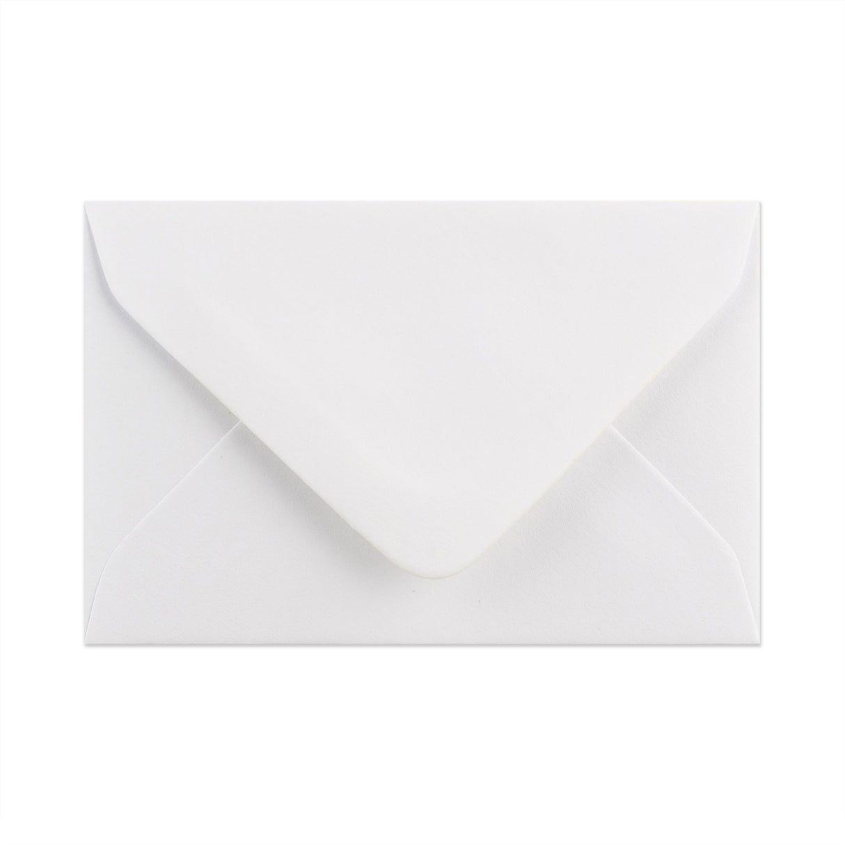 Envelope branco – aba em diamante 62x94 mm