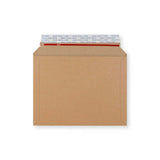 Envelope de cartão reciclado manila 180x235 mm