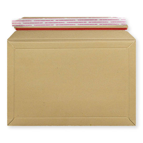 Envelope de cartão reciclado manila 194x292 mm