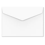 Envelopes com aba de bico autoadesiva