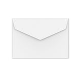 Envelopes com aba de bico autoadesiva