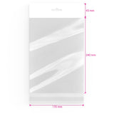 Sacos de celofane com cabeçalho (OPP)