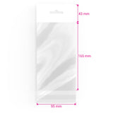 Sacos de celofane com cabeçalho (OPP)