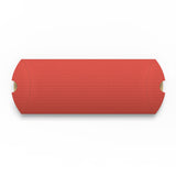 Caixa de travesseiro preta com nervuras