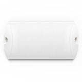 Caixa de travesseiro preta com nervuras