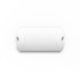 Caixa de travesseiro preta com nervuras