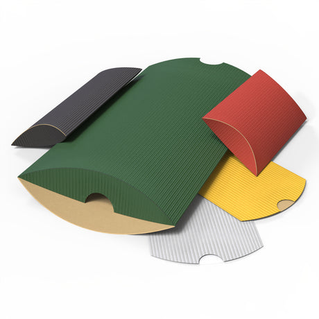 Caixa de travesseiro preta com nervuras