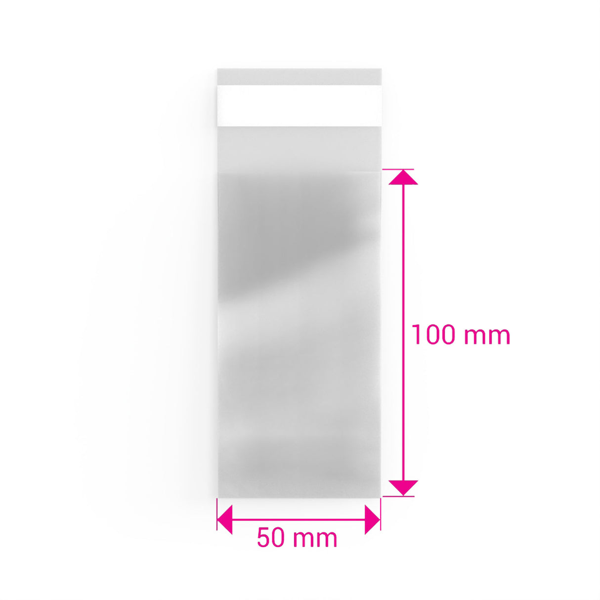 Sacos de celofane sem cabeçalho (OPP)