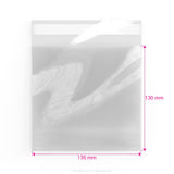 Sacos de celofane sem cabeçalho (OPP)