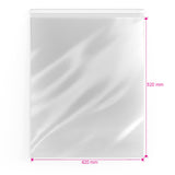 Sacos de celofane sem cabeçalho (OPP)