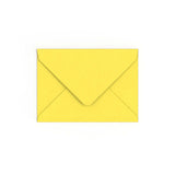 Envelope amarelo girassol 133x184 mm