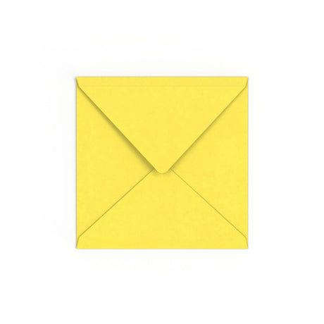 Envelope amarelo girassol 155x155 mm