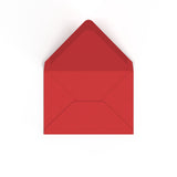 Envelope vermelho cereja 114x162 mm (C6)