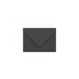 Envelope preto 82x113 mm (C7)