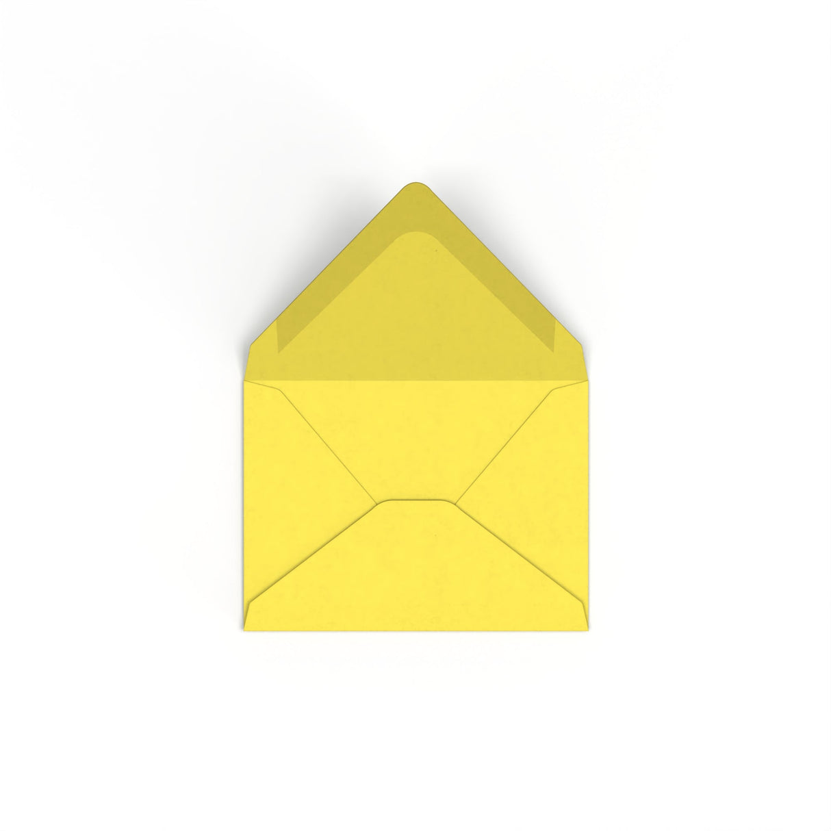 Envelope amarelo girassol 82x113 mm (C7)