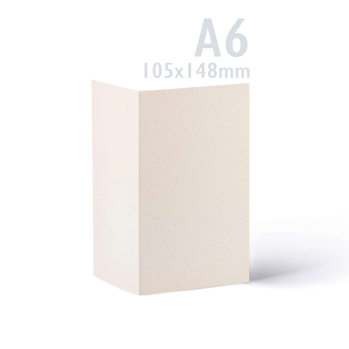 Conjunto de cartões e envelopes com acabamento martelado