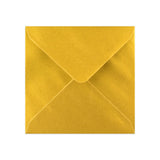 Envelope dourado metálico 130x130 mm