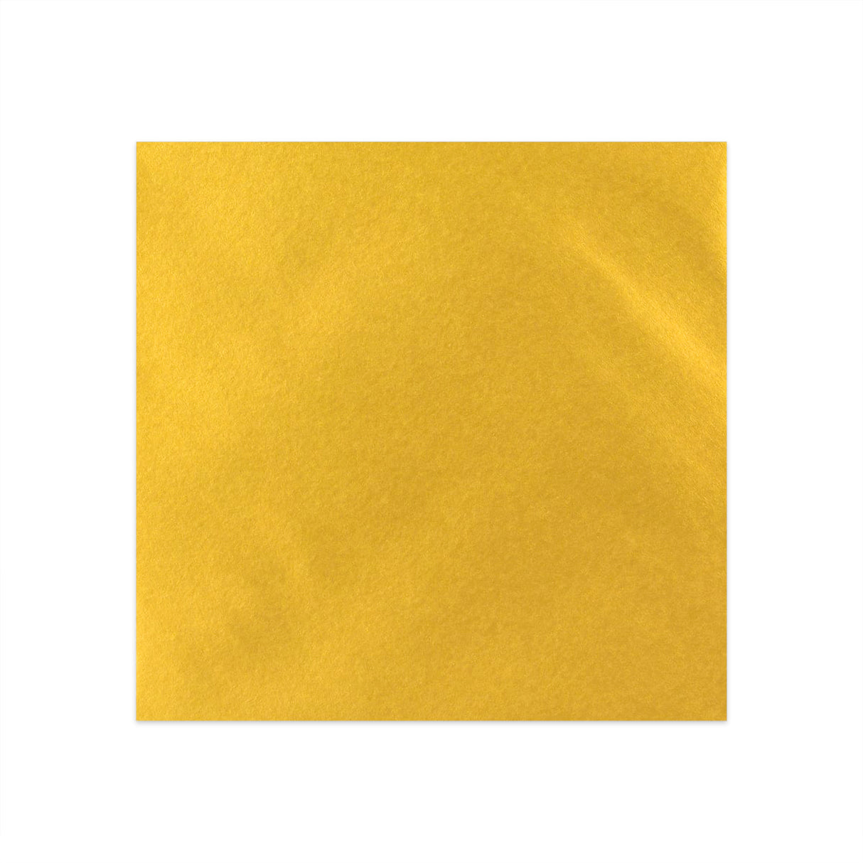 Envelope dourado metálico 130x130 mm
