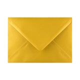 Envelope dourado metálico 133x184 mm