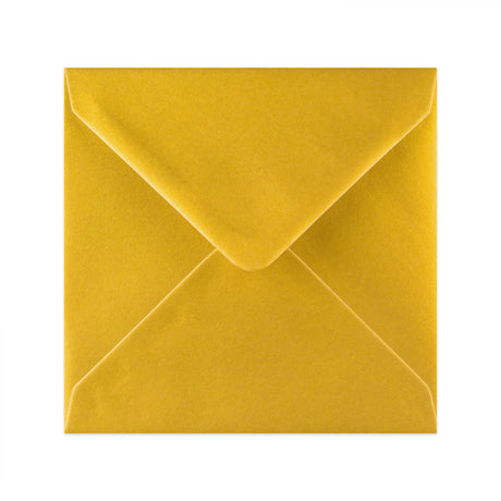 Envelope dourado metalizado 140x140 mm