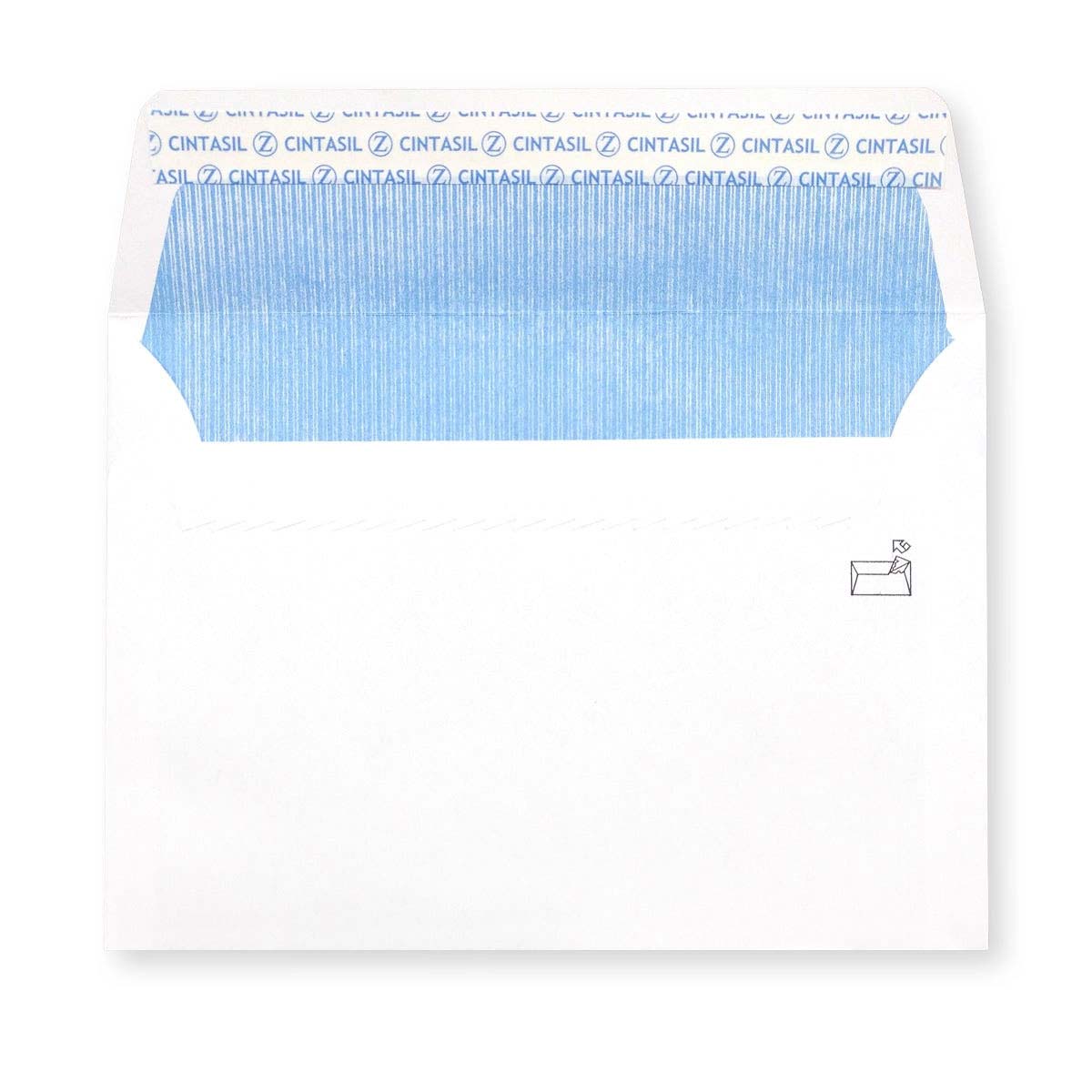 Envelope branco 114x162 mm (C6)